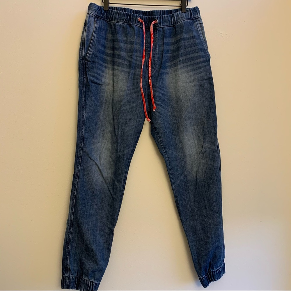 NWOT H&M Men’s Special Edition Denim Jeans Joggers
